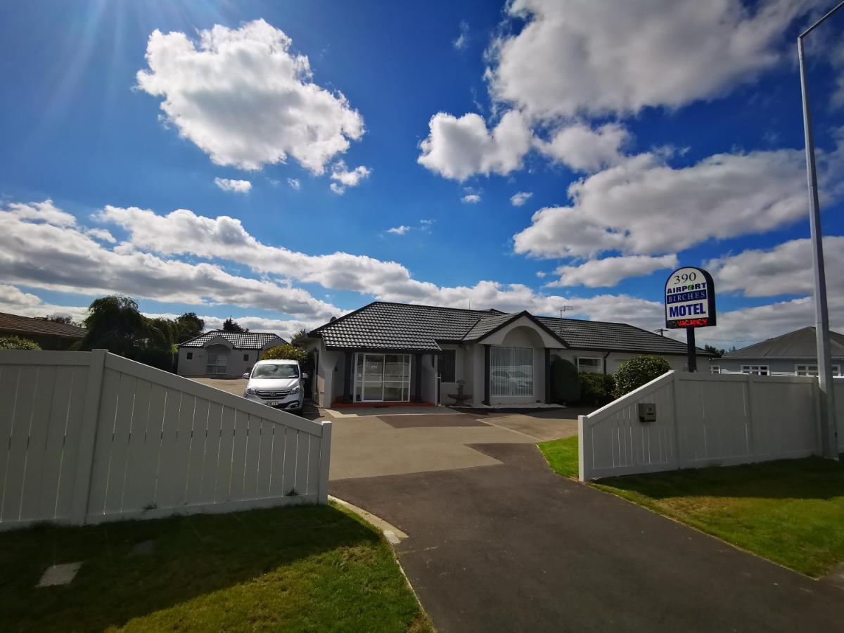 Airport Birches Motel Christchurch Exterior foto