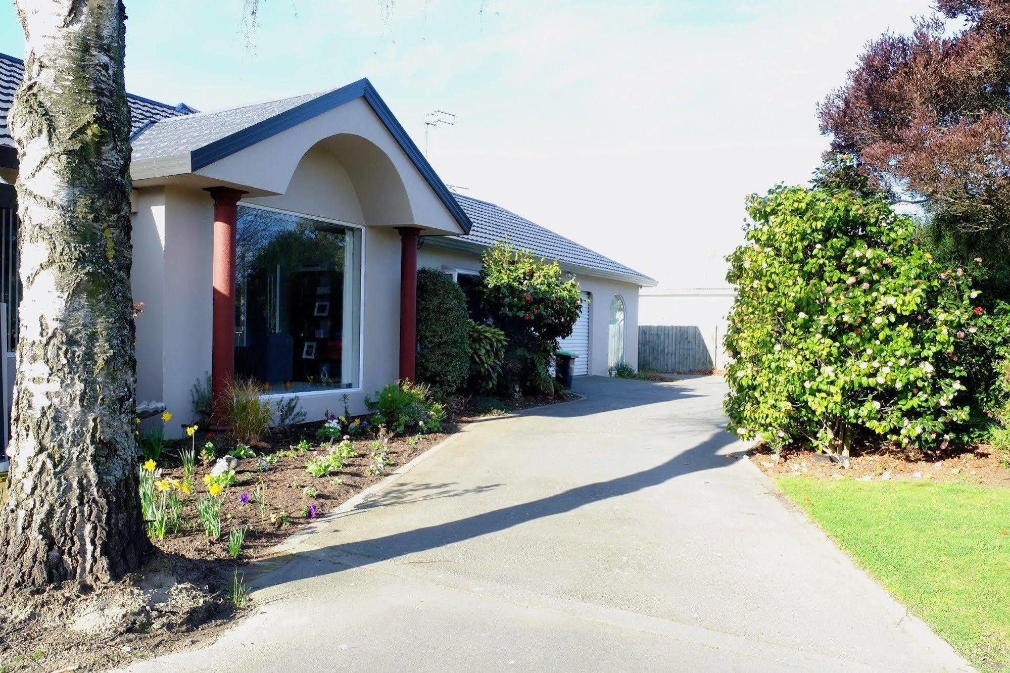 Airport Birches Motel Christchurch Exterior foto